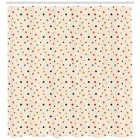 ABAKUHAUS Duschvorhang Bunte Sterne Stellar 175 x 200 cm