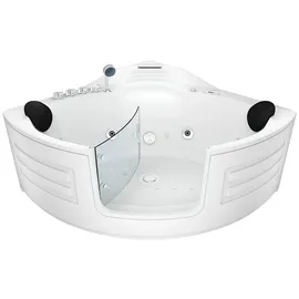 AcquaVapore Whirlpoolbadewanne 150 x 150 cm (W70H-TH-ALL)