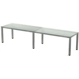 Rocada Schreibtisch 320x80x73cm Satinierte Oberfläche