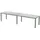 Rocada Schreibtisch 320x80x73cm Satinierte Oberfläche