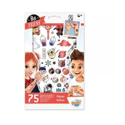 Buki: Abwaschbare Tattoos - Manga und Kawaii Muster