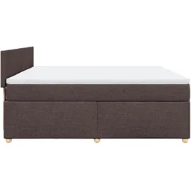 vidaXL Boxspringbett 180 x 200 cm Braun