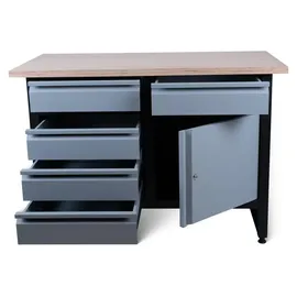 Stier Werkbank Basic, mit 5 Schubladen