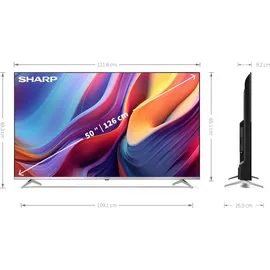 Sharp 50GP6265ES 50" 4K QLED Google TV