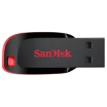 SanDisk Cruzer Blade 64 GB schwarz/rot USB 2.0