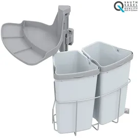 Vauth-Sagel Abfallcenter Nr. 2 18 l Grau