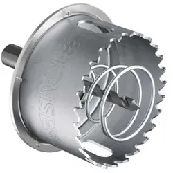 KAISER 1084-70 Werkzeug Fräser MULTI 2000 HM Ø 74mm, hartmetallbestückt, mit Randversenker, mit Platinenauswerfer, Frästiefe 36mm 108470 - 10 Stück