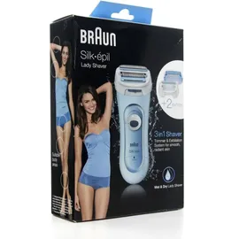 Braun Silk-épil LS 5160 weiß/blau