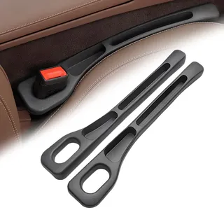 JYNVO Auto Sitz Spalt Füller (Schwarz, 1 Paar)