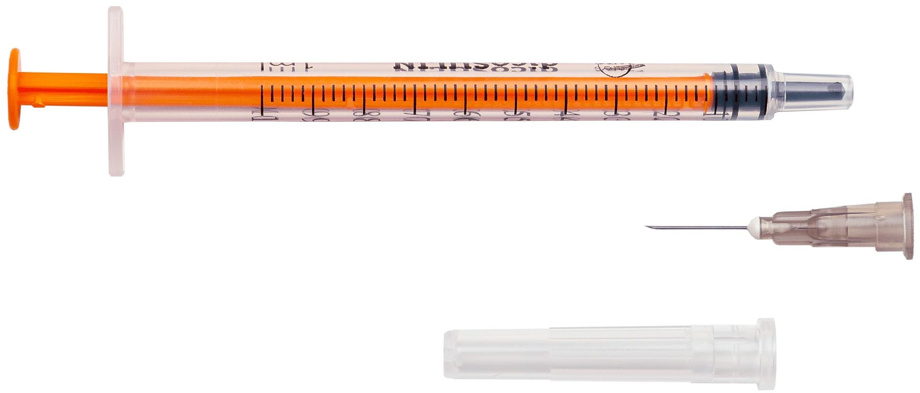 Zarys dicoSULIN Insulin U-100 Einwegspritze mit Kanüle Nadel 100 St