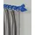GARESA Gardinenstange GARESA "SEMARA", blau, L:240cm Ø:28mm, Holzwerkstoff, Kunststoff, Gardinenstangen, Vorhanggarnitur, Kunststoff, verlängerbar, mit Ringe/2 Lauf Gleiter