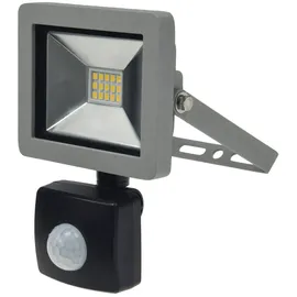 ChiliTec LED Aussenstrahler IP44 inkl. 1,5 m Kabel grau/schwarz