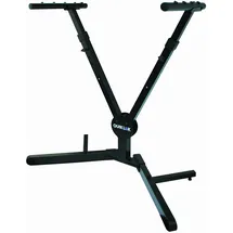 Quik-Lok Quiklok Keyboardständer (Y-förmig, 1 Ebene, höhenverstellbar, zusammenklappbar) Schwarz