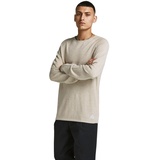 JACK & JONES Pullover JJEHILL Beige - M