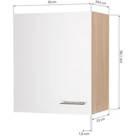 Respekta Hängeschrank Merle 50 x 34,6 x 56,1 cm Weiß