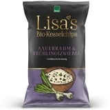 Lisas Chips Kesselchips Sauerrahm & Frühlingszwiebel bio