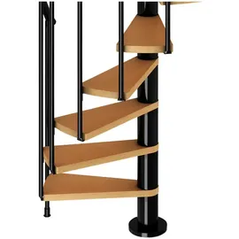 DOLLE Spindeltreppe Calgary 244,8-280,8 cm Holz/Metall