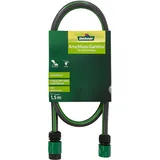 Dehner Anschluss-Garnitur für Schlauchwagen inkl. Armaturen, Länge 1.5 m, 1/2 Zoll, PVC, grün