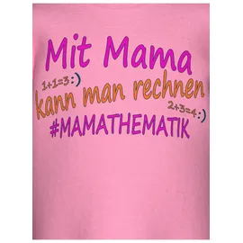 TRIGEMA T-Shirt "TRIGEMA T-Shirt mit lustigem Spruch-Print", Mädchen, Gr. 92, pink (candy), Feinripp, 100% Baumwolle (Bio-Baumwolle kbA), Basic, Rundhals, Shirts T-Shirt