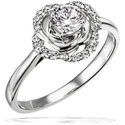 Silberring, 50047762-19 silberfarben