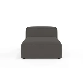 OTTO home Chaiselongue Polyester 1-Sitzer Grau