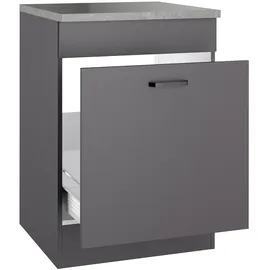 OPTIFIT Spülenschrank OPTImulti 60 x 60 x 88 cm Grau