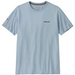 PATAGONIA Fitz Roy Icon Responsibili-Tee XL Fleck Blue