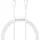 Baseus USB-C-auf-Lightning-Kabel 1 m, Weiß Schnellladung 20 W iPhone PD