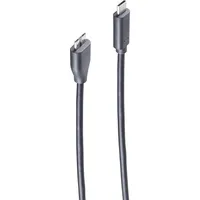 ShiverPeaks BASIC-S USB 3.0 Kabel, C Stecker B Stecker, - Schwarz