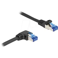 DeLock 80221 RJ45 Netzwerkkabel, Patchkabel CAT 6a S/FTP 0.50m