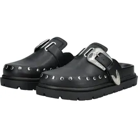 Steve Madden Pantoletten Pantoletten Leder - Schwarz - 37