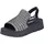 Rieker Keilsandaletten in schwarz/sand | Gr.: 42