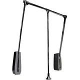 Emuca Kleiderlift 600-830mm 83x85x85 cm schwarz