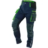 Topex Premium Arbeitshose, mit reflektierenden Elementen, Cordura Verstärkung L