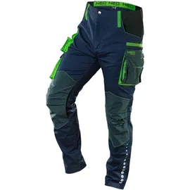 Topex Premium Arbeitshose, mit reflektierenden Elementen, Cordura Verstärkung L