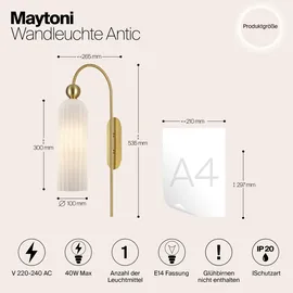Maytoni Antic (MOD302WL-01GR) grau