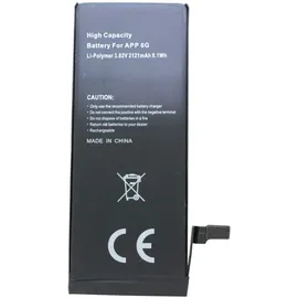 AccuCell 2121mAh, 8,1Wh High Power Akku passend für den Apple iPhone 6 Akku 616-0804, 616-0805, 616-0806, 616-0807, 616-0808, 616-0809 zum Selbsteinbau
