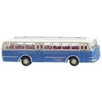 Wiking 072003 H0 Bus Modell Büssing Trambus, himmelblau/hellelfenbein