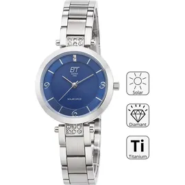 ETT Eco Tech Time Diamond Lady Solar Drive Damenuhr 30mm 5ATM