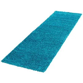 Ayyildiz Hochflorteppich Life 1500 Türkis 80 cm x 150 cm