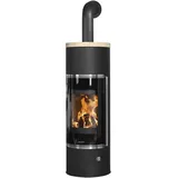 Oranier | Kaminofen | Arena Aqua 2.0 | 8,5 kW | Schwarz, Top Sandstein
