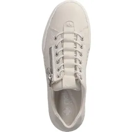 Rieker Slip-Ons Damen Weiß/Silber/Grau 36