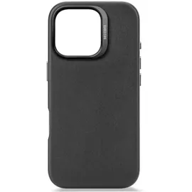 decoded iPhone 16 Pro Leder Case schwarz