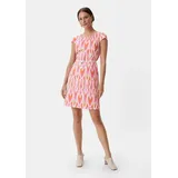 Comma, Kleid, Pink, 36