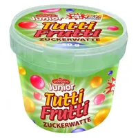 DOVGAN Junior Zuckerwatte Tutti Frutti im Eimer 50g