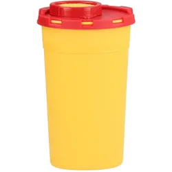 Kanüleneimer für unterwegs 0.2 Liter gelb