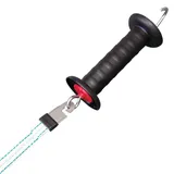 ako fencing Torgriff verzinkt mit Litzclip 40 mm Schwarz