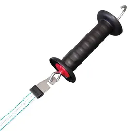 ako fencing Torgriff verzinkt mit Litzclip 40 mm Schwarz