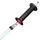 ako fencing Torgriff verzinkt mit Litzclip 40 mm Schwarz