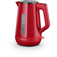Bosch Wasserkocher Rot Kunststoff, 2400 W 1,7 l